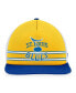 Фото #3 товара Men's Gold, Blue St. Louis Blues Special Edition 2.0 Trucker Snapback Adjustable Hat