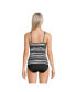 Women's Chlorine Resistant Wrap Underwire Tankini Swimsuit Top