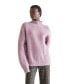 Фото #1 товара Women's Isabel Wool Blend Mock Neck Sweater
