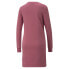 Фото #2 товара Платье с длинными рукавами, Puma Sparkle Crew Neck, фиолетовое, для женщин, повседневное.