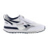 Reebok LX2200 Mens White Leather Lace Up Lifestyle Sneakers Shoes