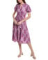 Фото #1 товара Garrie B Tiered Midi Dress Women's