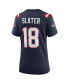 Фото #3 товара Women's Matthew Slater Navy New England Patriots Game Jersey