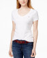 ფოტო #1 პროდუქტის Women's V-Neck T-Shirt, Created for Macy's