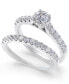 Фото #1 товара Diamond Round Bridal Set (1 ct. t.w.) in 14k White Gold