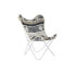 Фото #1 товара Садовое кресло DKD Home Decor Белый Чёрный Железо 74 x 65 x 90 cm