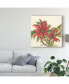 Фото #3 товара Chris Paschke Poinsettia II Canvas Art - 15" x 20"