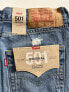 Levi's 501 Original Fit Men's Ripped Jeans Blue Button Fly 33W X 30L Straight