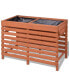 Фото #1 товара Planter Bed 39.3"x19.6"x27.9" Wood