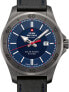 Фото #2 товара Наручные часы Tissot Men's Swiss Chronograph Supersport Black Textile Strap Watch 40mm.