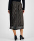 ფოტო #2 პროდუქტის Women's Pull-On Pleated Skirt