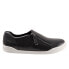 Softwalk Arezzo S2101-023 Womens Black Wide Lifestyle Sneakers Shoes
