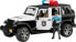 Внедорожник Bruder 02-526 Jeep Wrangler Unlimited Rubicon Полиция, с фигуркой 1:16 31 см