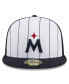 Фото #4 товара Men's White Minnesota Twins 2024 Batting Practice 59FIFTY Fitted Hat