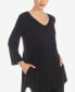 ფოტო #4 პროდუქტის Women's Empire Waist Tunic Top