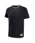 ფოტო #3 პროდუქტის Men's NFL X Staple Black New England Patriots Embroidered Fundementals Globe Short Sleeve T-shirt