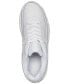 Big Kids Air Max 90 LTR Casual Sneakers from Finish Line White/Silver, 4.5 - фото #3