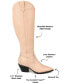 ფოტო #9 პროდუქტის Women's Pryse Western Knee High Boots
