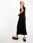 Фото #8 товара Only maxi dress in black