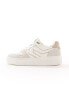 Levi's Glide L chunky trainers with patch logo in beige