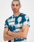 ფოტო #3 პროდუქტის Men's Basic Los Angeles Palms Tree Short Sleeve T-shirt