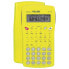 MILAN Blister Pack M228 Scientific Calculator Acid Series Yellow