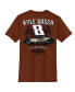 ფოტო #2 პროდუქტის Men's Brown Kyle Busch Rebel Bourbon Car T-shirt