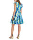 Фото #2 товара Платье женское Taylor с принтом, линия A-образная, V-образный вырез