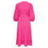 Фото #4 товара ONLY Olivia Wrap Midi 3/4 Sleeve Dress