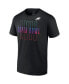 ფოტო #4 პროდუქტის Men's Black Philadelphia Eagles Super Bowl LVII Open Sky Big and Tall T-shirt