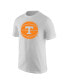 ფოტო #3 პროდუქტის Men's White Tennessee Volunteers Basketball Logo T-shirt