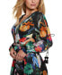 ფოტო #3 პროდუქტის Women's Farrah Long Sleeve Mini Dress With Removable Long Skirt