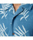 Фото #4 товара Men's Kenji Knit Short Sleeve Button Up Shirt