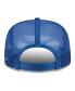 Фото #3 товара Men's White, Royal Indianapolis Colts Banger 9FIFTY Trucker Snapback Hat