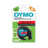 Фото #2 товара Ламинированная лента для фломастеров Dymo 91203 12 mm LetraTag® Чёрный Красный (10 штук)