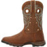 Durango Maverick Waterproof Steel Toe Western Work Womens Brown Work Safety Sho