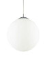 LED Pendelleuchte Kugelglas Weiß Ø45cm