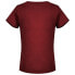 ფოტო #3 პროდუქტის SIERRA CLIMBING Burgundy short sleeve T-shirt