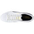 Фото #6 товара Puma Clyde Core L Foil Lace Up Mens Blue, White Sneakers Casual Shoes 364669-02