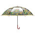 TORTUGAS NINJA Children Size Transparent Manual Umbrella