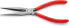 Фото #3 товара Knipex Flachrundzange mit Schneide (Storchschnabelzange) schwarz atramentiert, mit Kunststoff überzogen 200 mm (SB-Karte/Blister) 26 11 200 SB