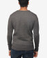 Men's V-Neck Honeycomb Knit Sweater