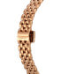 ფოტო #9 პროდუქტის Women's Swiss Lovely Rose Gold-Tone PVD Stainless Steel Bracelet Watch 20mm