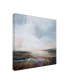 Фото #2 товара Karen Hal Solitude Abstract Canvas Art - 19.5" x 26"