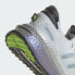 adidas X_PLRBOOST 防滑耐磨 低帮 跑步鞋 男款 白紫