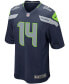 Фото #3 товара Men's DK Metcalf College Navy Seattle Seahawks Game Team Jersey