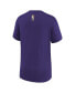 Big Boys NBA Purple Utah Jazz 2023/24 Classic Edition Authentic Pregame Shooting T-shirt