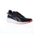 Фото #2 товара Reebok Lite Plus 3 Mens Black Canvas Lace Up Athletic Running Shoes