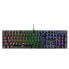 Фото #1 товара Клавиатура Mars Gaming MK422 Испанская Qwerty RGB Чёрный