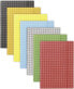 Фото #1 товара Donau Teczka z gumką DONAU, karton, A4, 400gsm, 3-skrz., mix kolorów w kratę () - 5901498005216